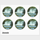 Liefde van Natuur Ronde Sticker (Vel)