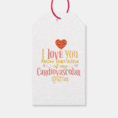 Liefde van onderaan cadeaulabel (Achterkant)