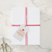 Liefde van onderaan cadeaulabel (Met Touw)