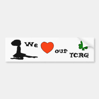 Liefde van onze TCRG - Irish Dance Teacher Bumpers Bumpersticker