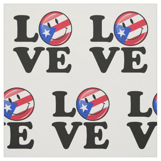 Liefde van Puerto Rico Stof (Swatch)