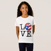 Liefde van Puerto Rico T-shirt (Voorkant volledig)