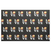 Liefde van Spanje glimlachende vlag Stof (Fat Quarter)