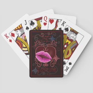 Liefde van u Valentijn SMACK Edition 52 kaartdeck Speelkaarten