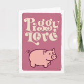 Liefde van Varkens Blank Kaart (Voorkant)