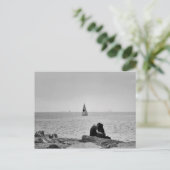 Liefde van zee briefkaart (Staand voorkant)
