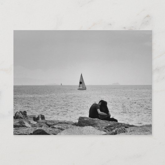 Liefde van zee briefkaart (Voorkant)