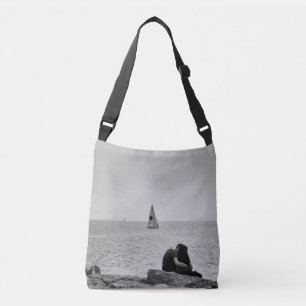 Liefde van zee crossbody tas