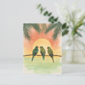 Liefde vanuit de tuin briefkaart (Staand voorkant)