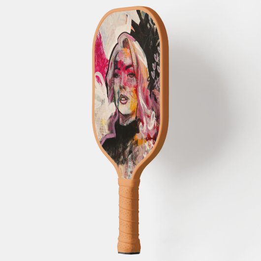 Liefde vanuit het Monogram Initiaal Pickleball Paddle (Links)