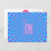 Liefde vanuit huis verzenden briefkaart (Voorkant / Achterkant)