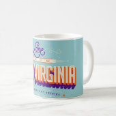 LIEFDE vanuit West Virginia  Koffiemok (Voorkant rechts)