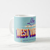 LIEFDE vanuit West Virginia  Koffiemok (Voorkant links)