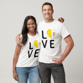 Liefde - Vaticaanstad vlag T-shirt (Unisex)
