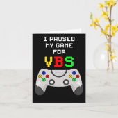 Liefde VBS 2024 Videogame Vakantie Bijbel School G Kaart (Gele Bloem)