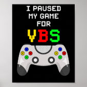 Liefde VBS 2024 Videogame Vakantie Bijbel School G Poster (Voorkant)