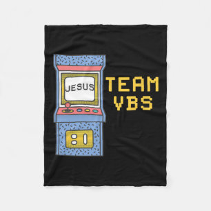 Liefde VBS 2024 Videogame Vakantie Bijbel School R Fleece Deken