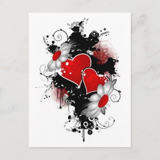 liefde vectoren ansichtkaart briefkaart (Voorkant)