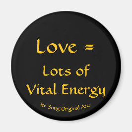 Liefde = veel energie magneet