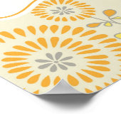 Liefde veel gloeiend Poster (Hoek)