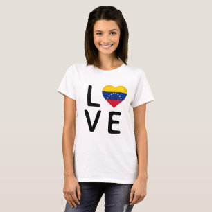 Liefde - Venezolaanse vlag T-shirt