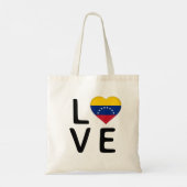 Liefde - Venezolaanse vlag Tote Bag (Achterkant)