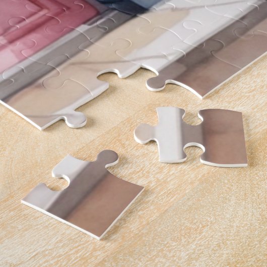  Liefde Venster Valentijnsdag Legpuzzel (Zijkant)