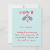 Liefde verandert alles | Valentijnsdag-kaart (Achterkant)