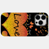 Liefde verdraagt alles 1 Corinthiërs Case-Mate iPhone Case (Achterkant (horizontaal))