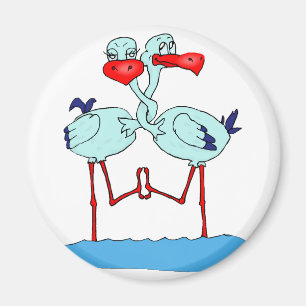 Liefde (verdraaid) magneet