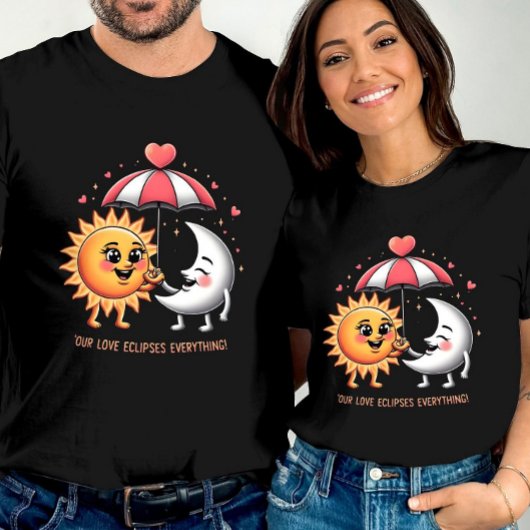 Liefde verduistert alles Schattige hartverwarmend T-shirt