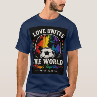 Liefde verenigt de wereld t-shirt