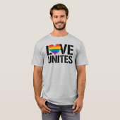 Liefde verenigt t-shirt (Voorkant volledig)