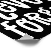 Liefde vergeet nooit herinneringen Probleem Heimer Poster (Hoek)