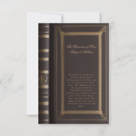 Liefde verhaal boek cover bruiloft details kaart