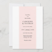 Liefde verhaal over elegante kleurenband in zwart- kaart (Voorkant)