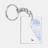 Liefde verhaal sleutelhanger (Voorkant Links)