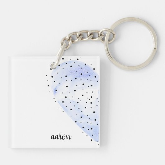 Liefde verhaal sleutelhanger (Achterkant)