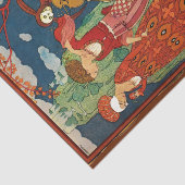 LIEFDE ,VERLANGEN EN DOOD Valentijnsdag perkament Tissuepapier (Detail)