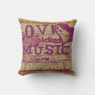 Liefde verliest muziek Pillow Kussen