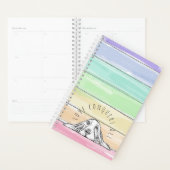 liefde verovert alle hondshond van de regenbooghon planner (Display)