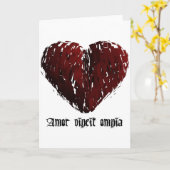 Liefde verovert alles kaart (Gele Bloem)