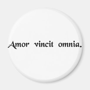 Liefde verovert alles. magneet