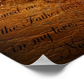 Liefde verovert alles (Poster voor hartkunst) Poster (Hoek)