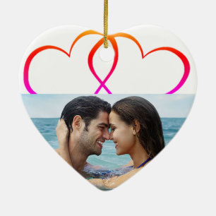 Liefde versiering keramisch ornament