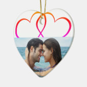 Liefde versiering keramisch ornament (Links)