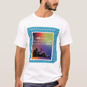 "Liefde verspreiden, de wereld aanraken" T-shirt (Voorkant)