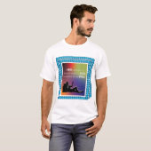 "Liefde verspreiden, de wereld aanraken" T-shirt (Voorkant volledig)