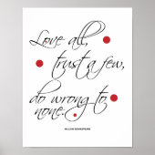 Liefde, vertrouw op een paar... poster (Voorkant)