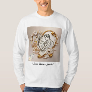 "Liefde vervaagt nooit" T-shirt